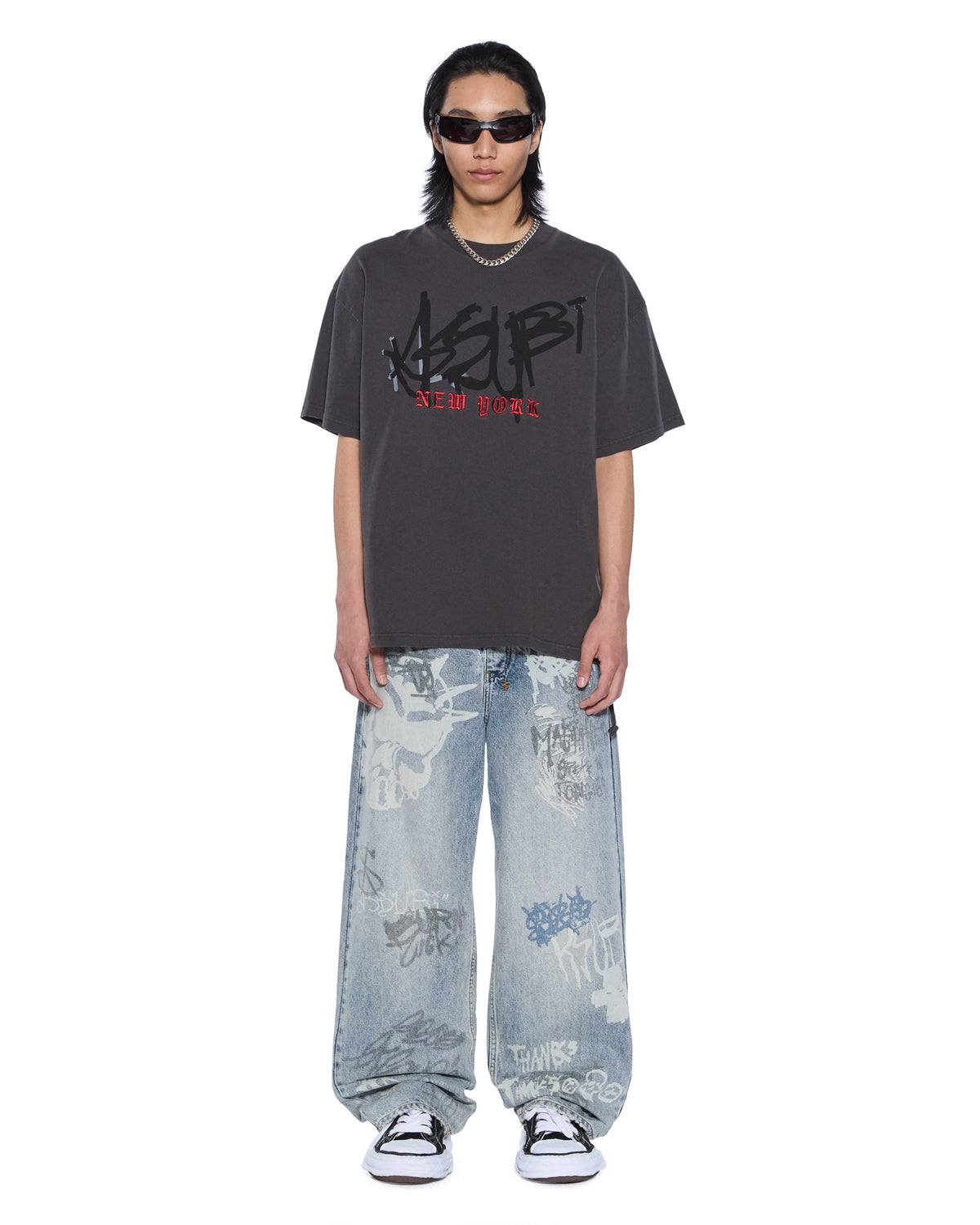 MENS GRAFF EKCESS SS TEE OLD BLACK TEES