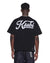 MENS  OUTFIELD EKCESS SS TEE BLACK OVERSIZED TEES