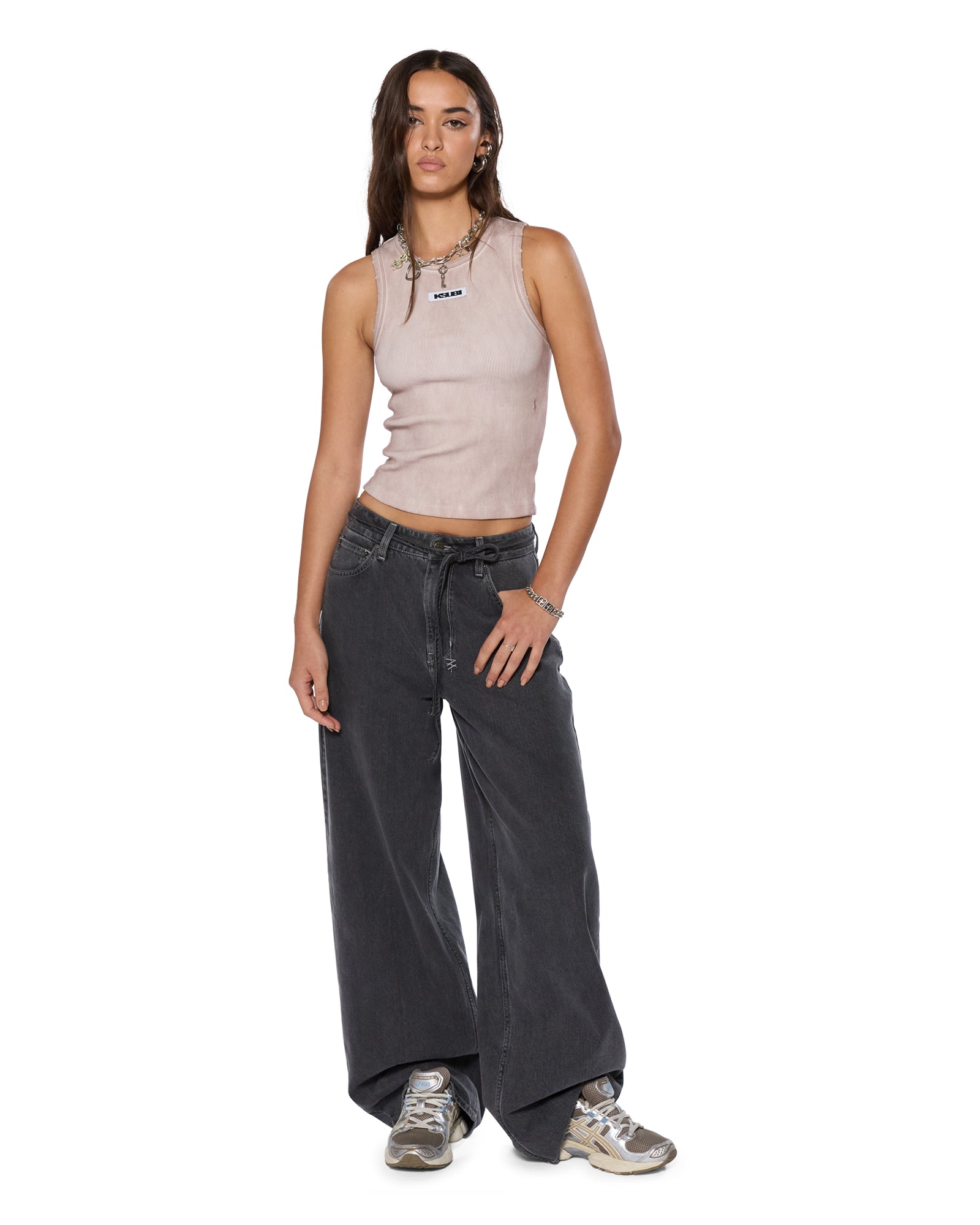 WOMENS LABELS SYNDICATE XTRA BLOOM FITTED FASHION TOPS