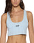 WOMENS  SOTT ORIGIN CROP TANK ICE MIST FITTED FASHION TOPS
