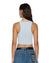 WOMENS  SOTT ORIGIN CROP TANK ICE MIST FITTED FASHION TOPS
