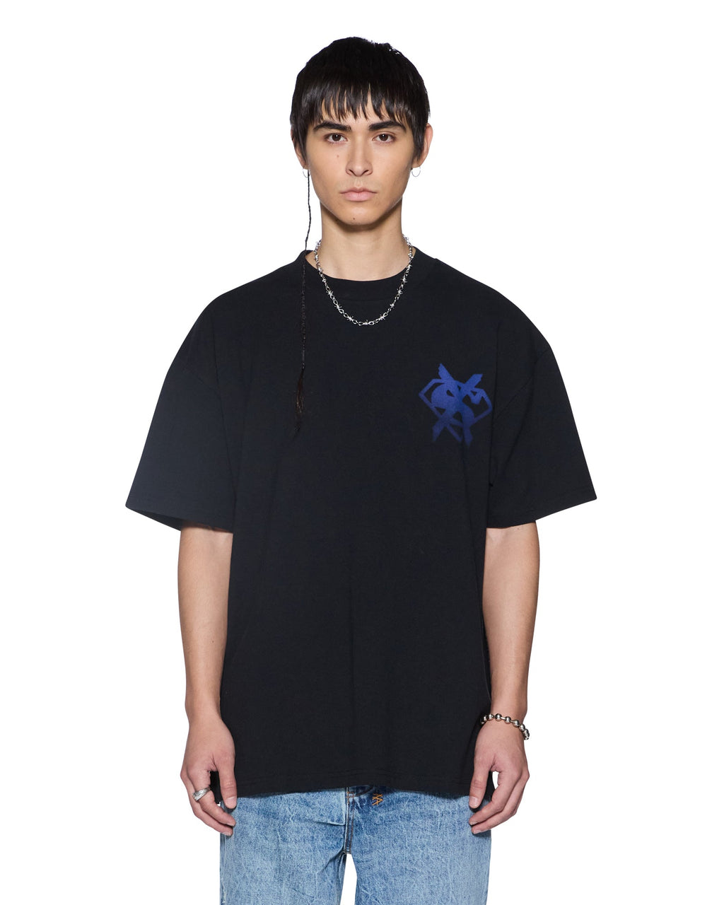MENS ZERO HEROES EKCESS SS TEE JETT BLACK TEES