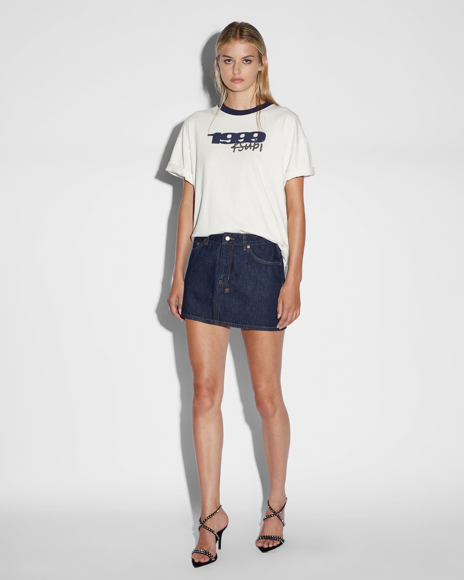 WOMENS  LOW RIDER MINI LEGACY BAGGY SKIRTS