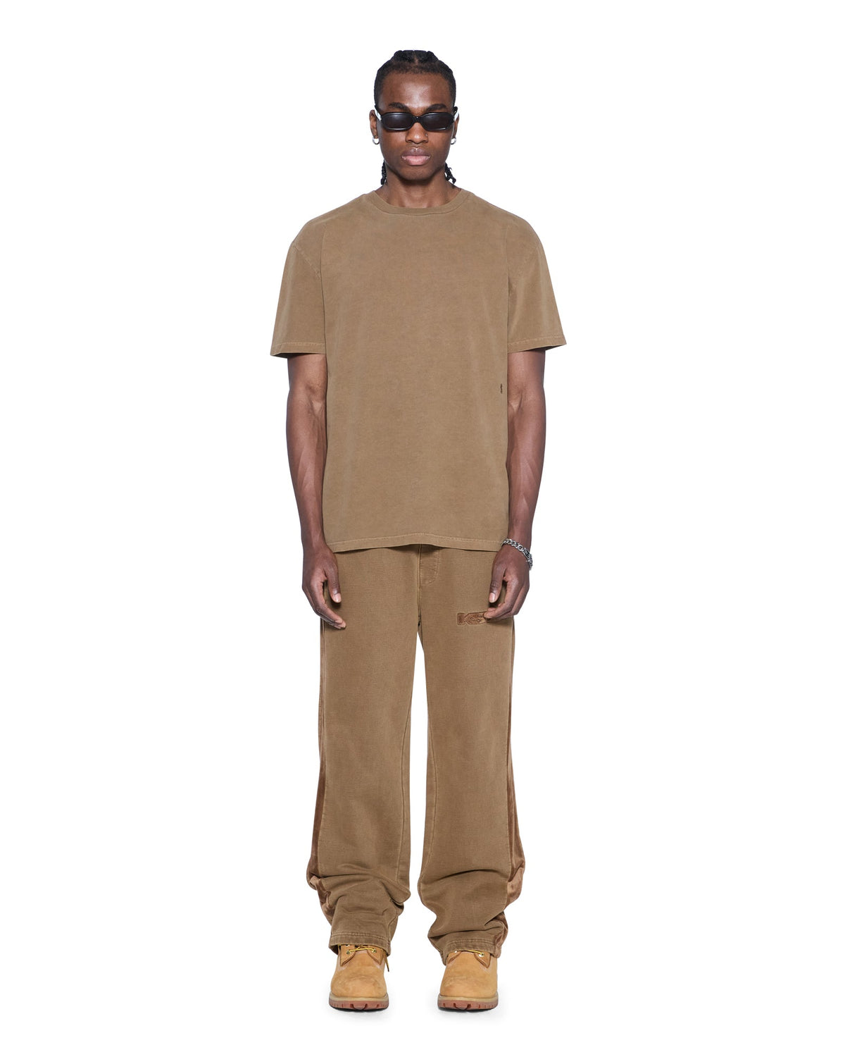 MENS 4X4 PAISE BIGGIE SS TEE ESPRESSO TEES