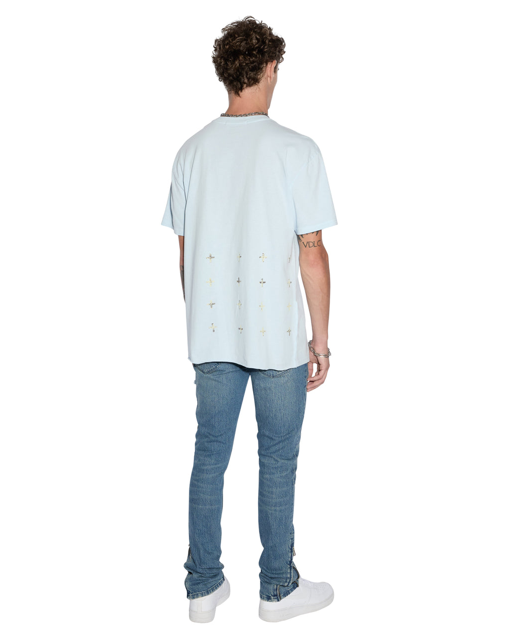 Mens Clubhouse Biggie Ss Tee Shallows Oversized Tees - Blue