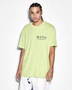 Mens Enjoy Biggie Ss Tee Daylite Oversized Tees - Green