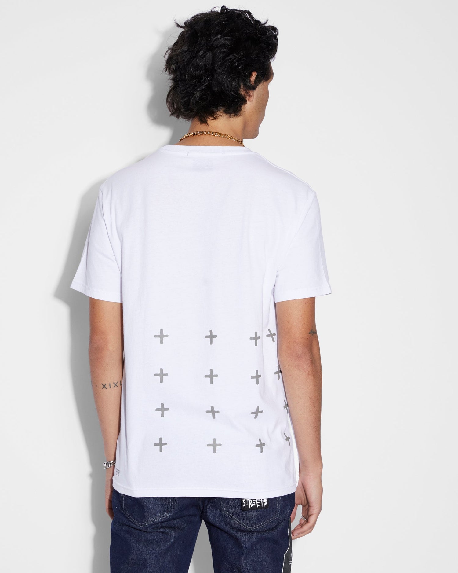 SAINT KASH SS TEE WHITE