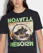 Mens Shephard Kash Ss Tee Jet Black Regular Tees - Black