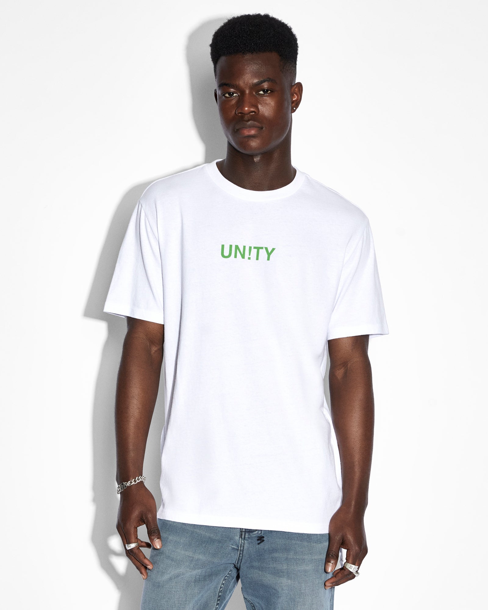 UNITY STITCH KASH SS TEE WHITE