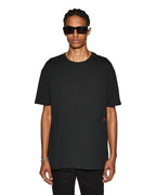 MENS 4X4 BIGGIE SS TEE BLACK/RED TEES