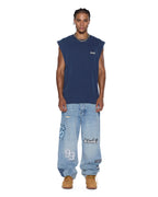 MENS ALL DAY BIGGIE CUT OFF TEE DEEP TEES