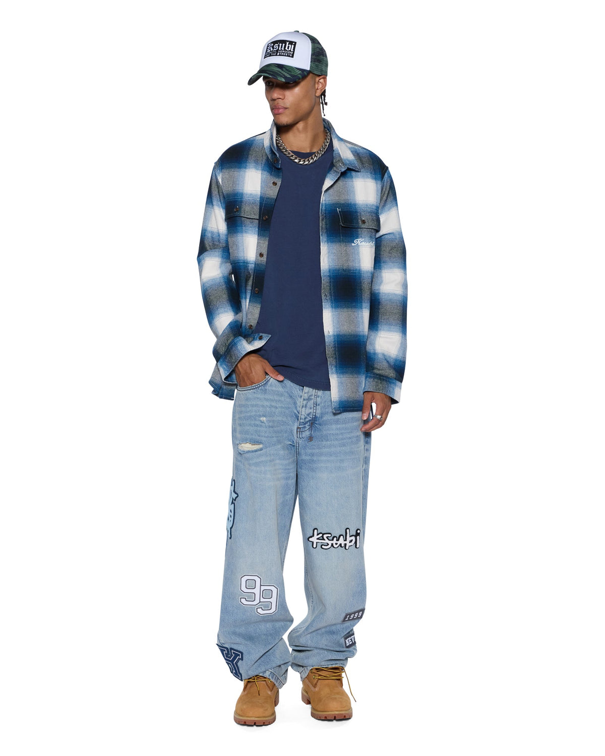 MENS ALL DAY BIGGIE CUT OFF TEE DEEP TEES