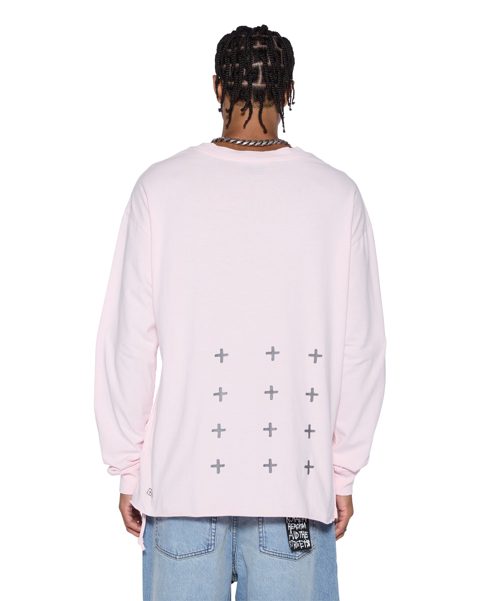 KSUBI allday biggie 長袖 Tシャツ Ice Quartz 送料込み Buy ALLDAY BIGGIE LS TEE ICE QUARTZ | Ksubi ++