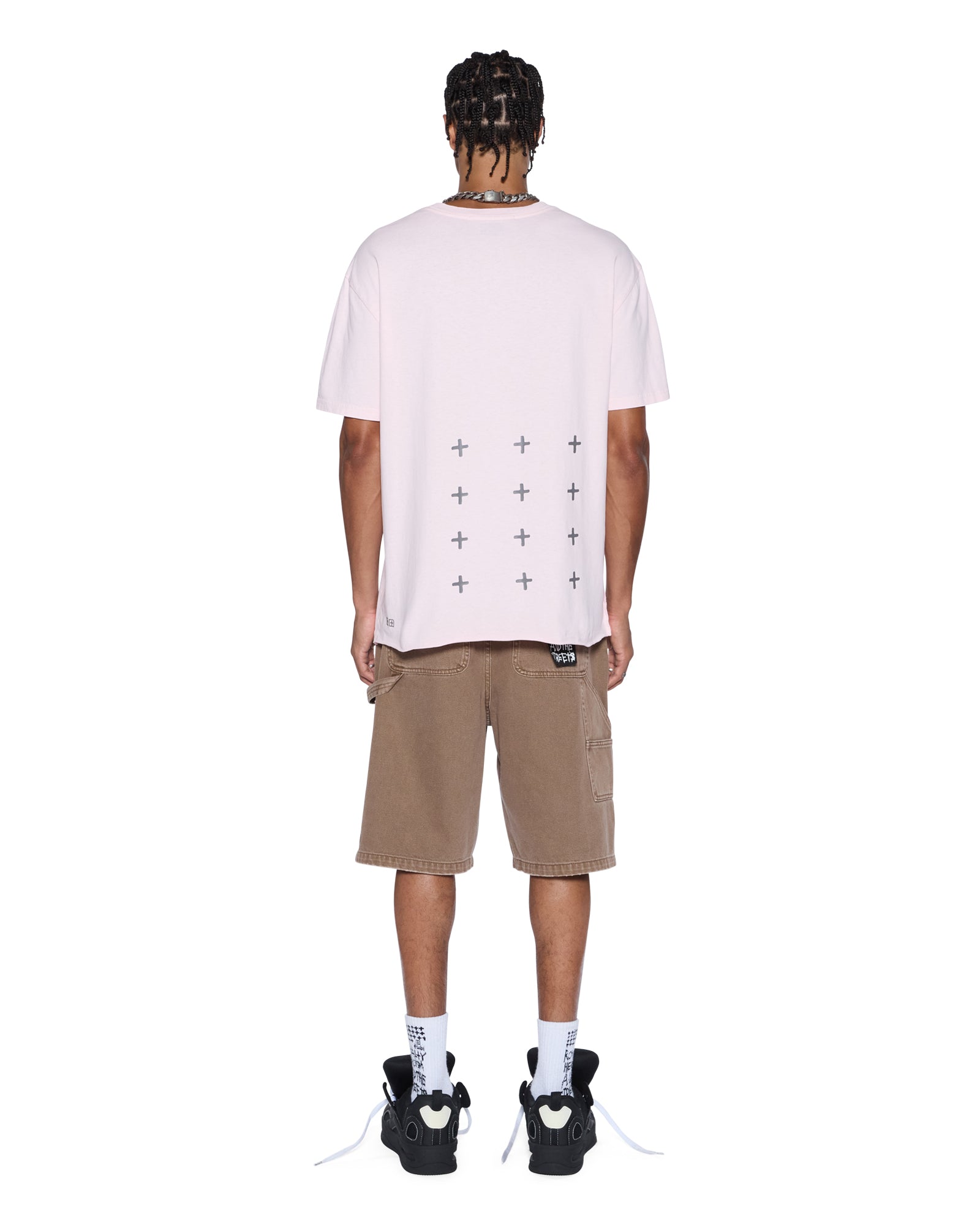 MENS  ALLDAY BIGGIE SS TEE ICE QUARTZ OVERSIZED TEES