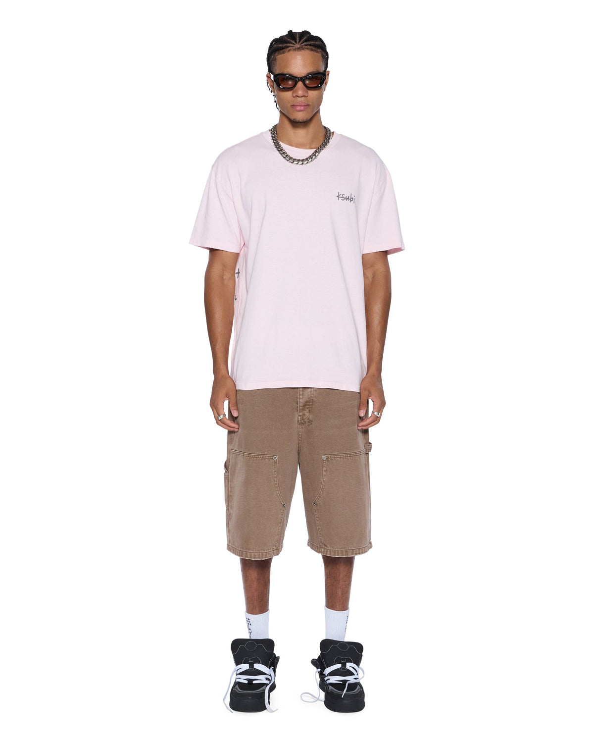 ALLDAY BIGGIE SS TEE ICE QUARTZ