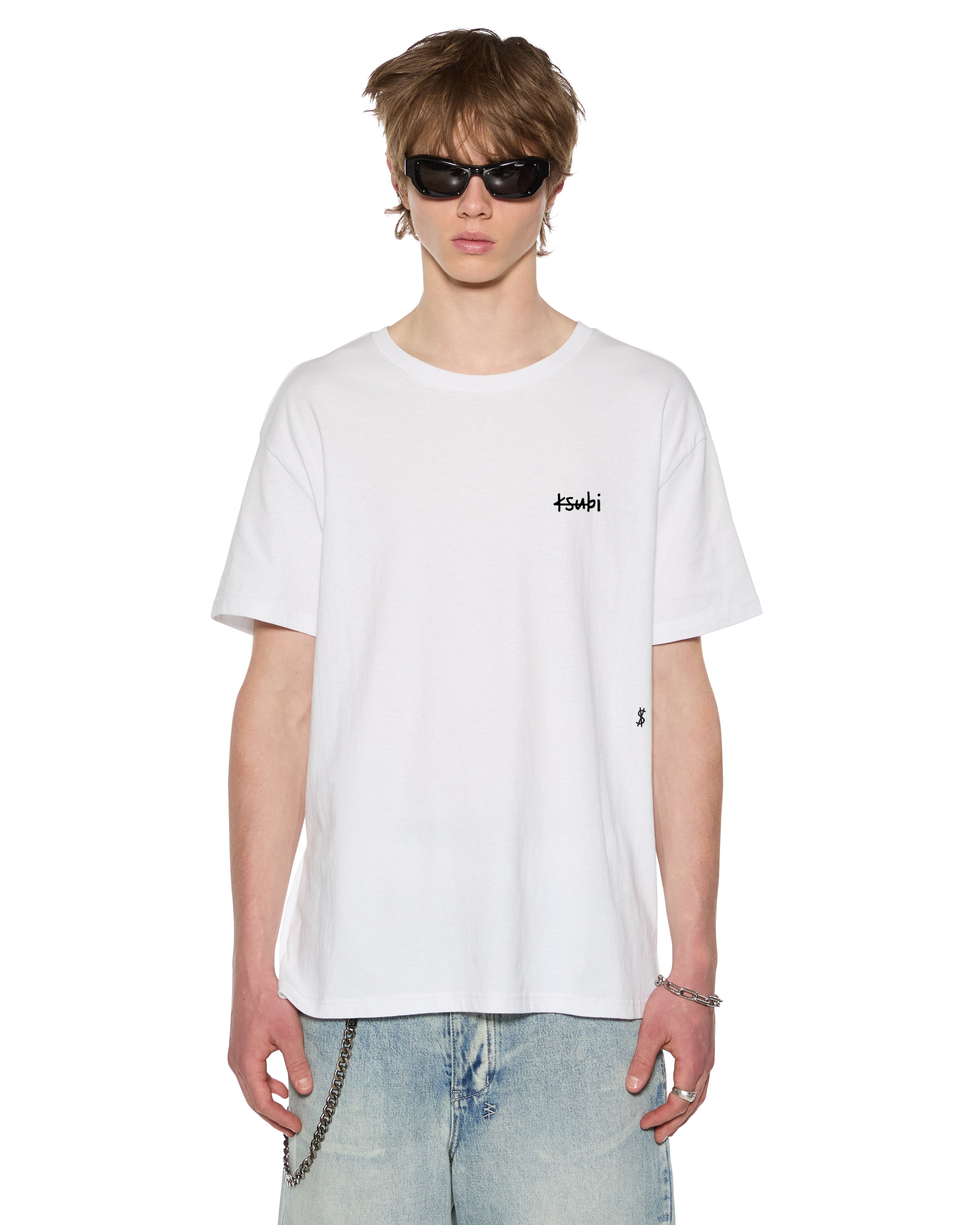 日本未入荷 ◆Ksubi Allday Biggie LS Tee◆ 淡色ロングTシャツ Buy ALLDAY BIGGIE LS TEE ICE QUARTZ | Ksubi ++