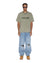 MENS  BLASTED EKCESS SS TEE OUTBACK OVERSIZED TEES