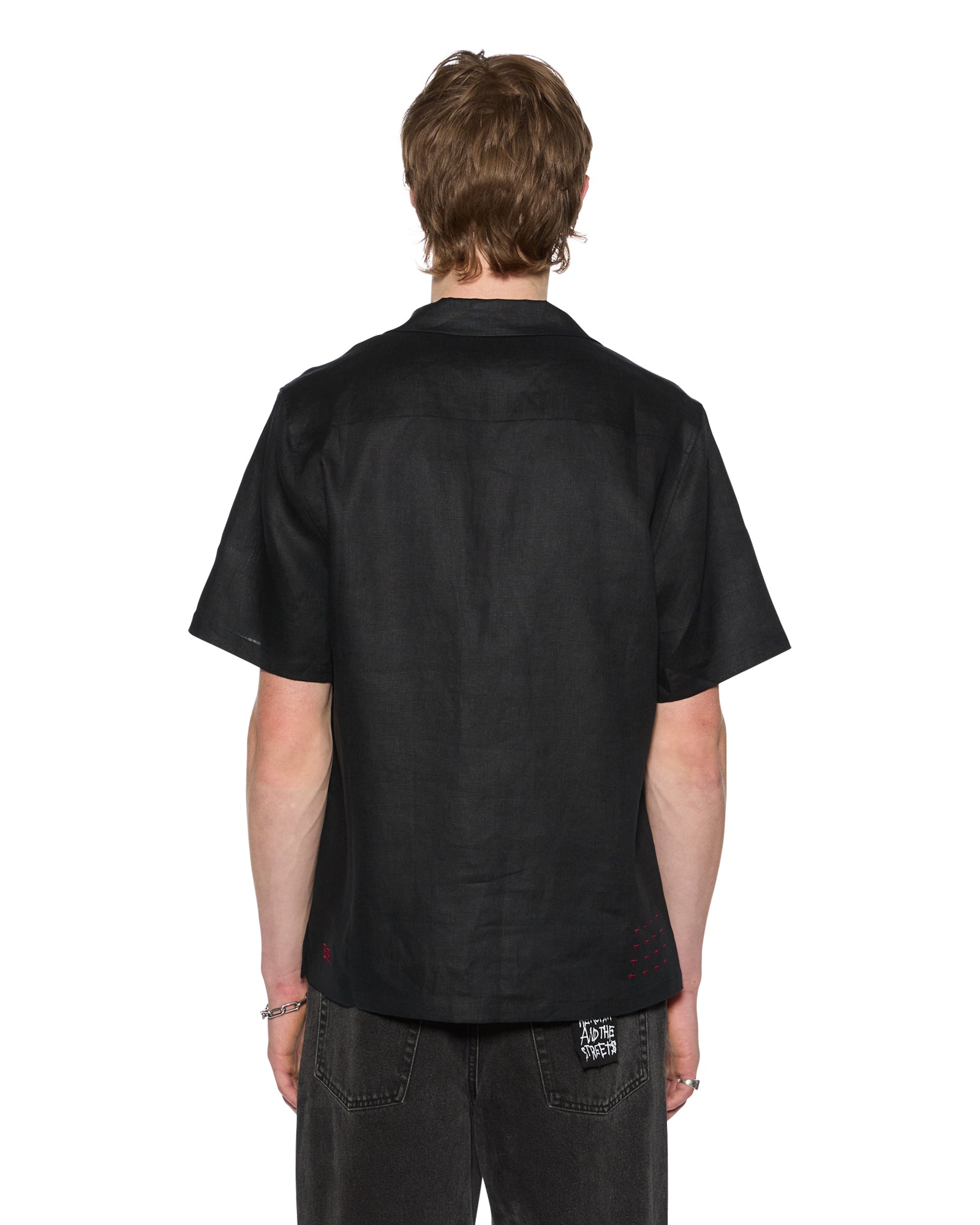 COSTA RESORT SS SHIRT BLACK