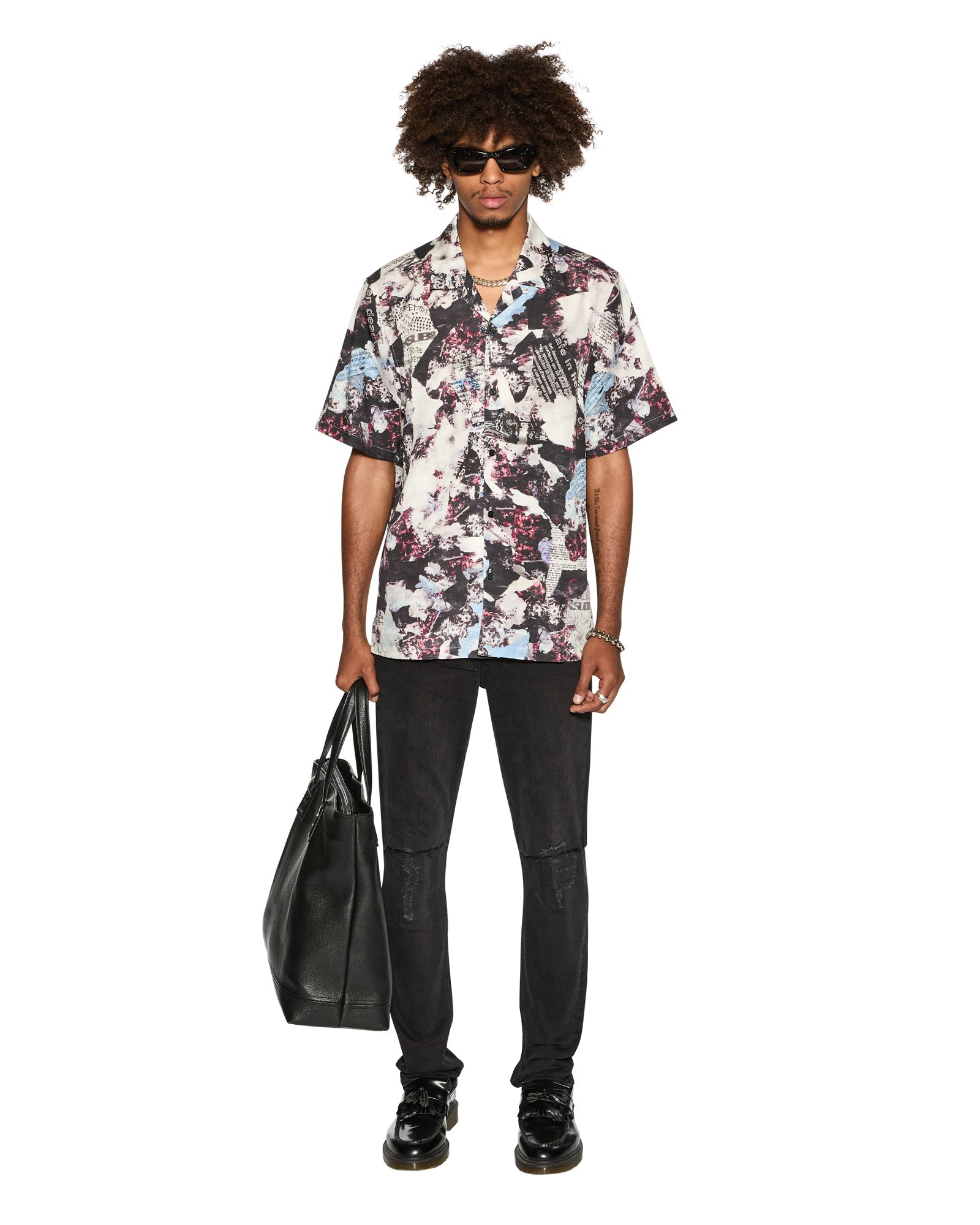 MENS CHOP UP RESORT SS SHIRT MULTI REGULAR SHIRTS