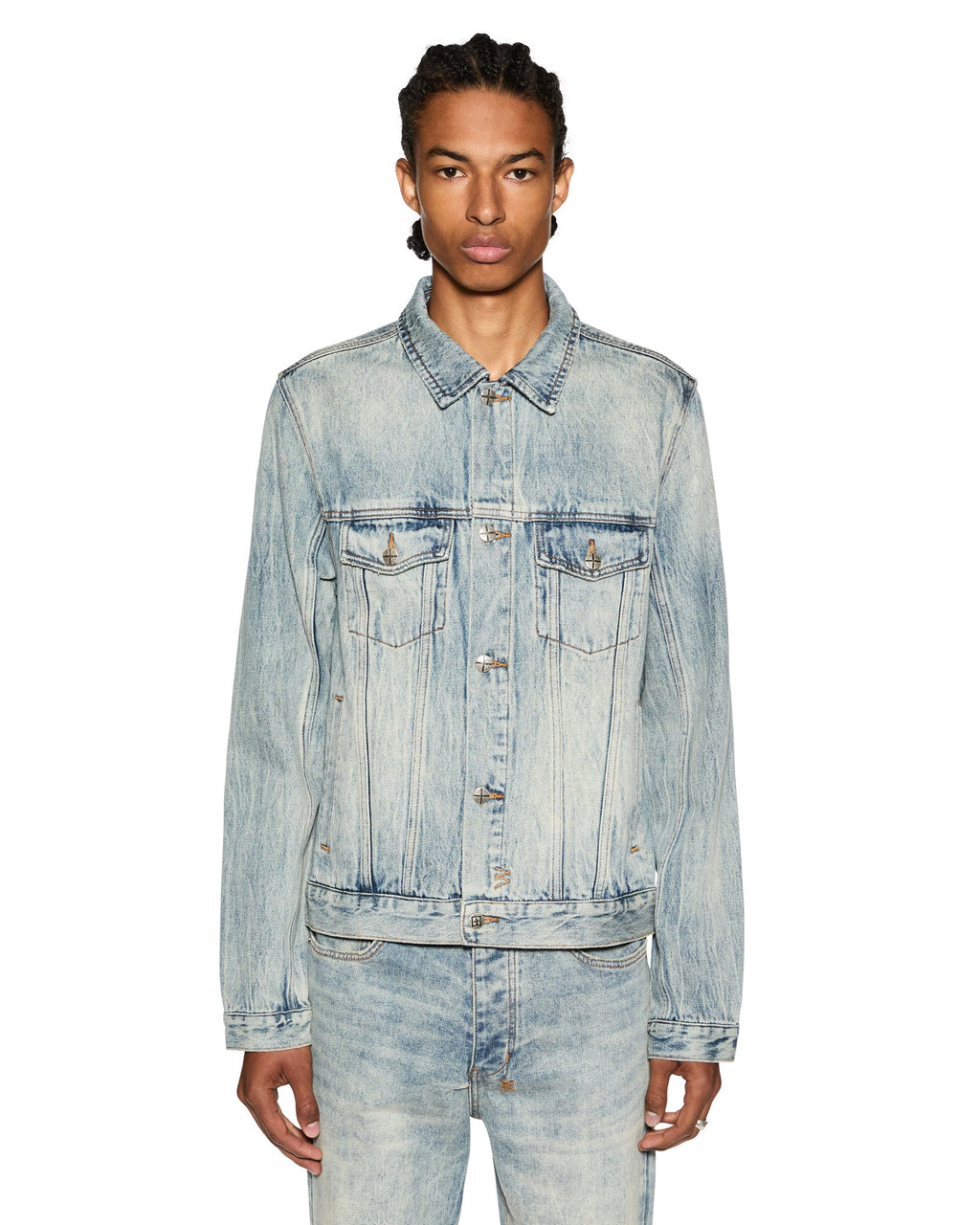 Mens Classic Jacket Stairway Regular Jackets - Denim