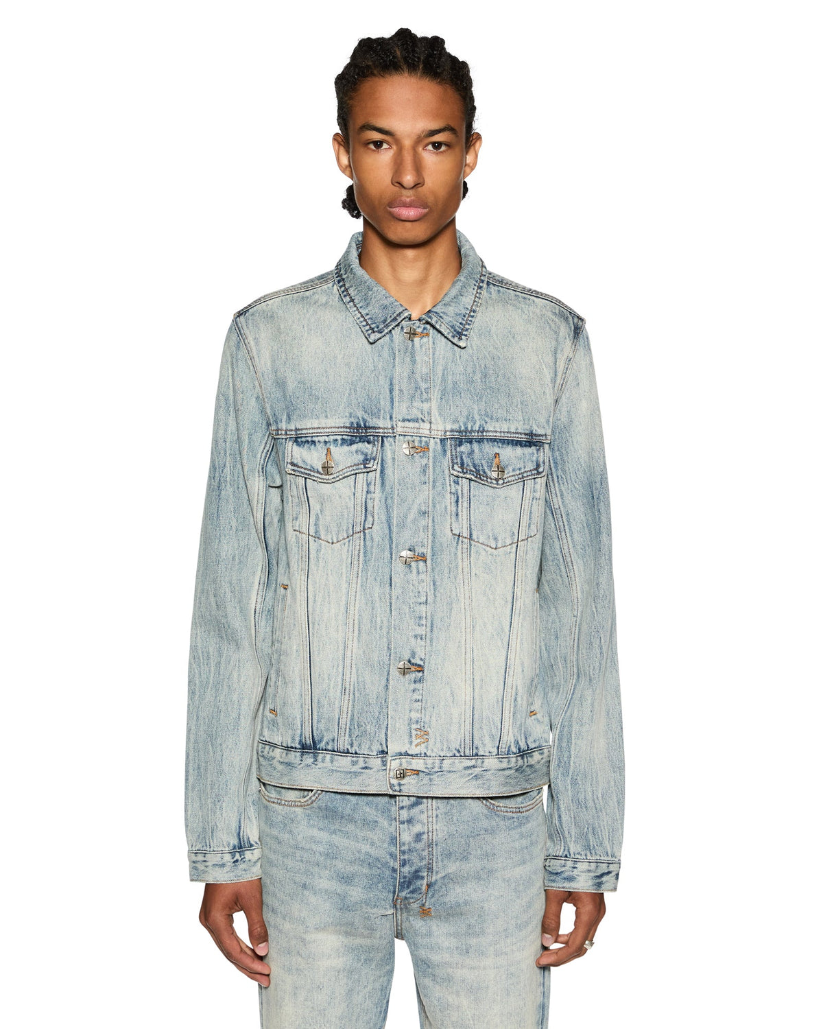 Mens Classic Jacket Stairway Regular Jackets - Denim