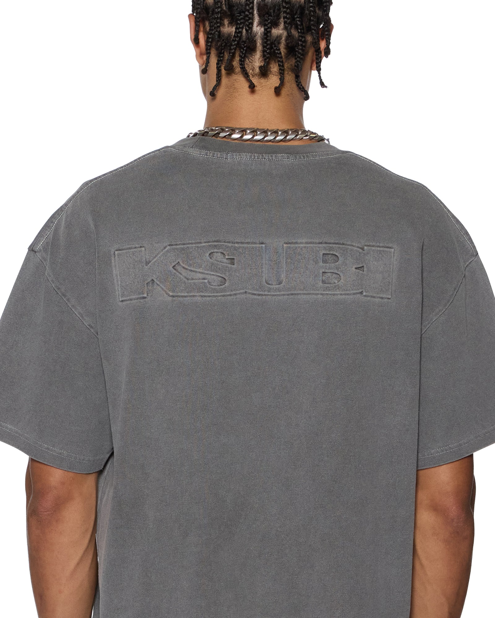 INTRUDER EKCESS SS TEE CHARCOAL