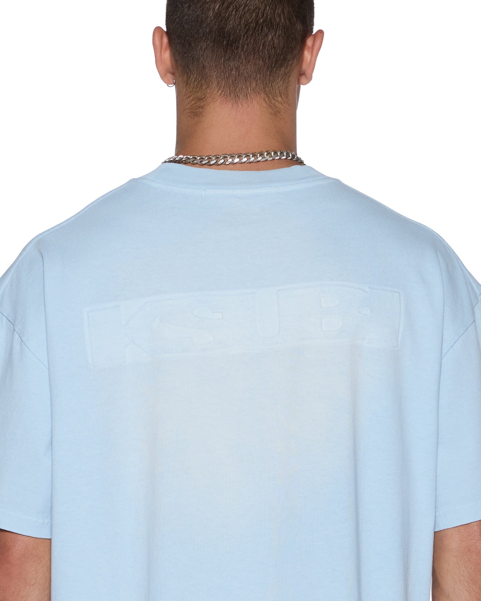 MENS  INTRUDER EKCESS SS TEE ICE MIST OVERSIZED TEES