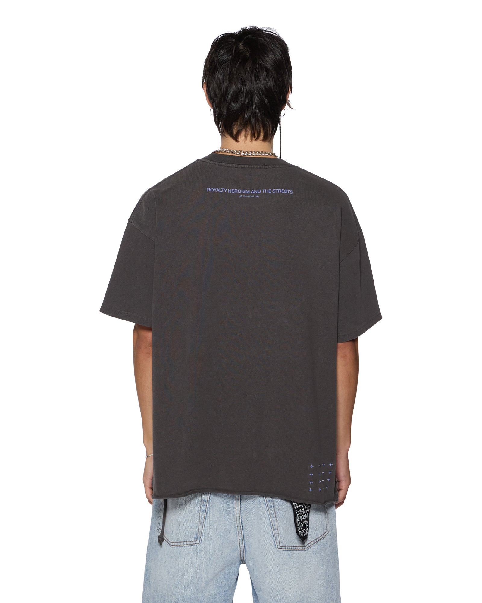 KINGDOM EKCESS SS TEE FADED BLACK
