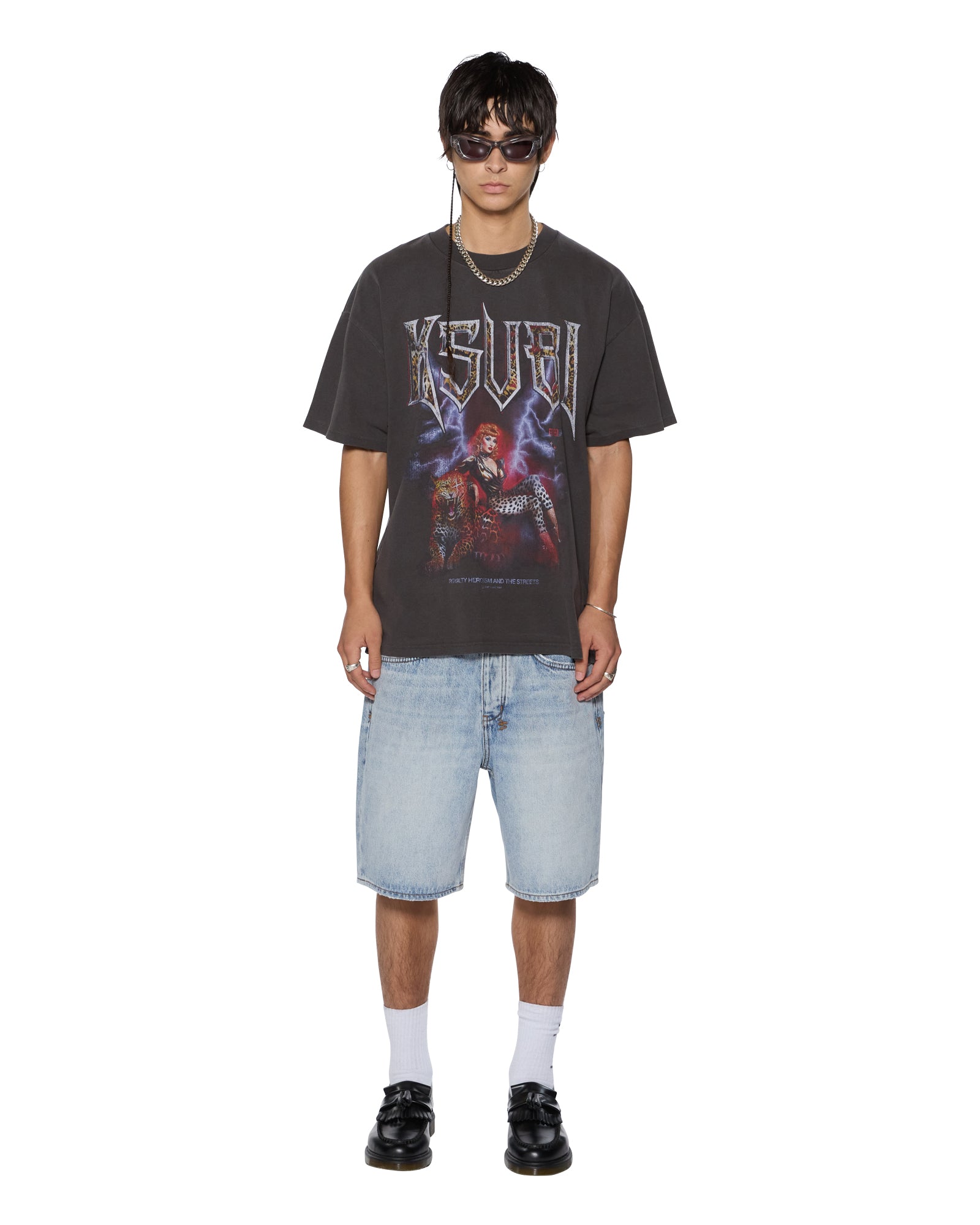 KINGDOM EKCESS SS TEE FADED BLACK