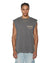 LOCK CUT OFF TEE CHARCOAL