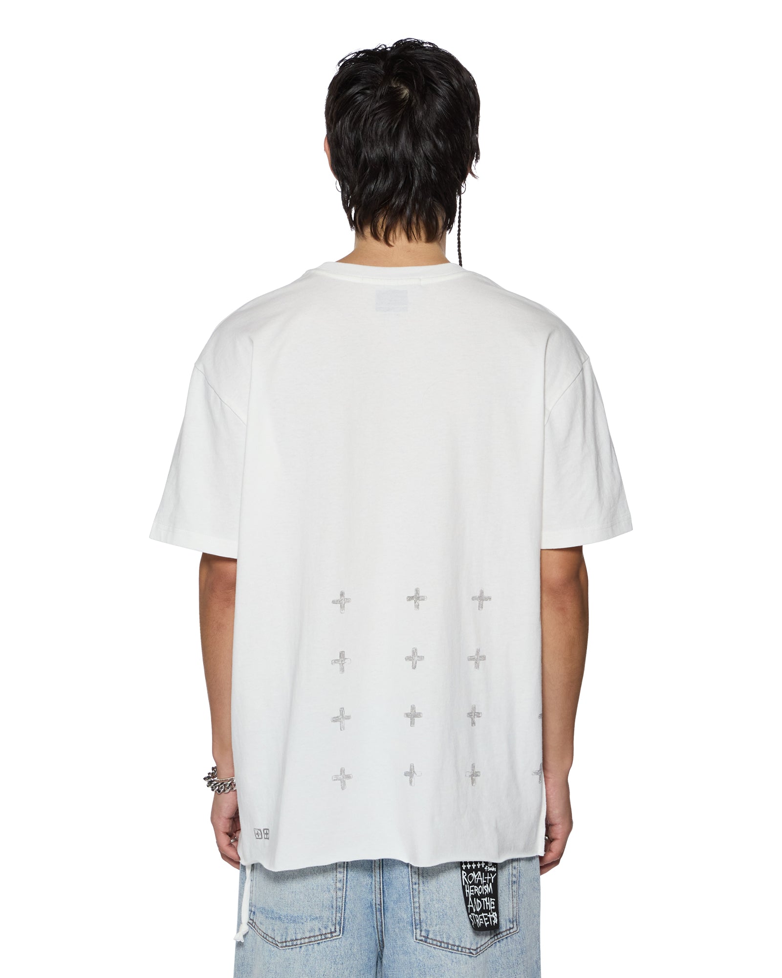 NOIZE BIGGIE SS TEE VINTAGE WHITE