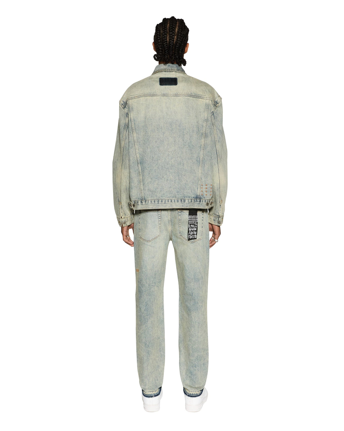 Mens Oh G Jacket Stagelight Oversized Jackets - Denim