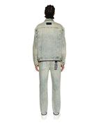 Mens Oh G Jacket Stagelight Oversized Jackets - Denim