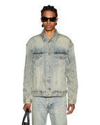 Mens Oh G Jacket Stagelight Oversized Jackets - Denim