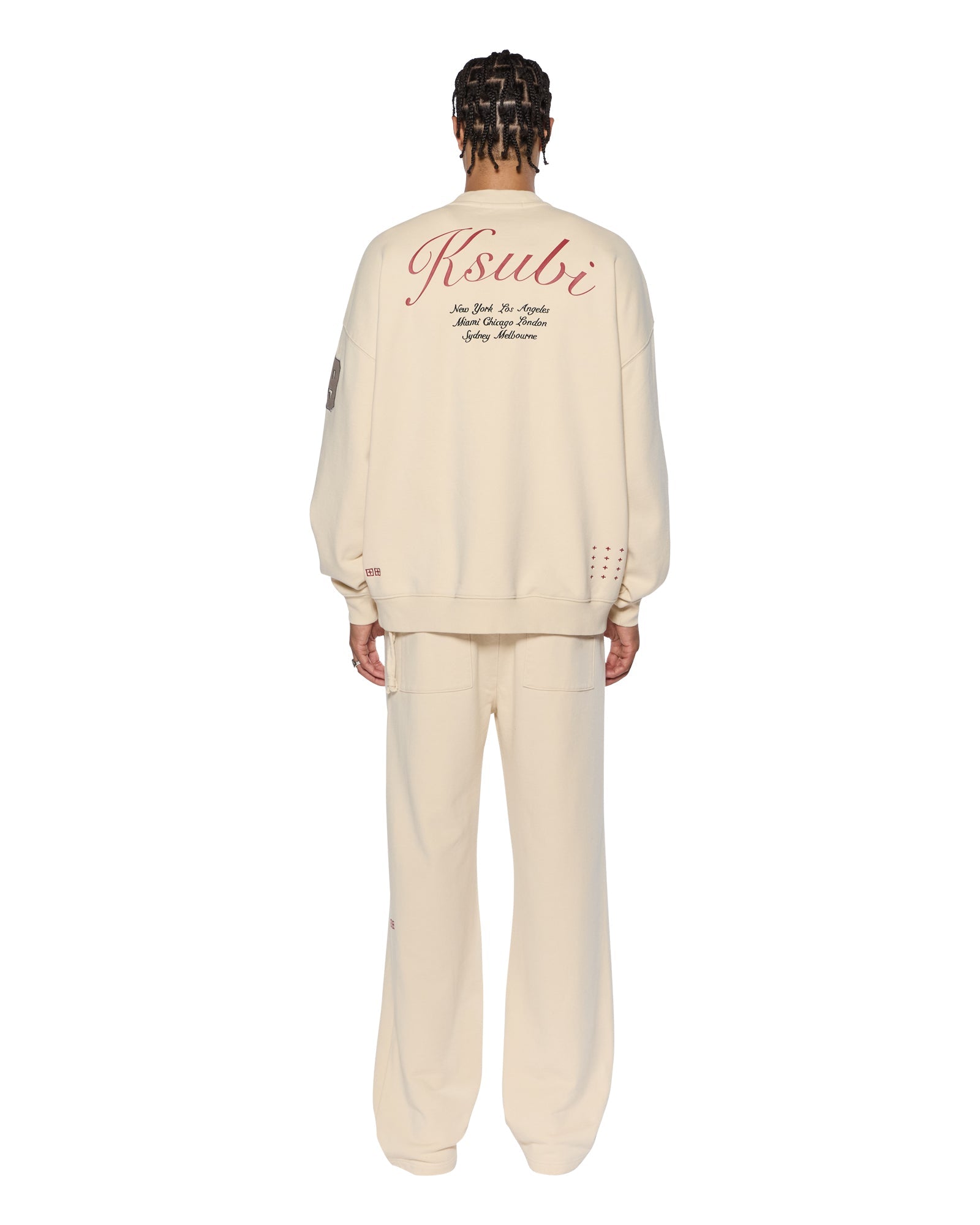 PLAYOFF EKCESS CREW NECK DUSTY DESERT