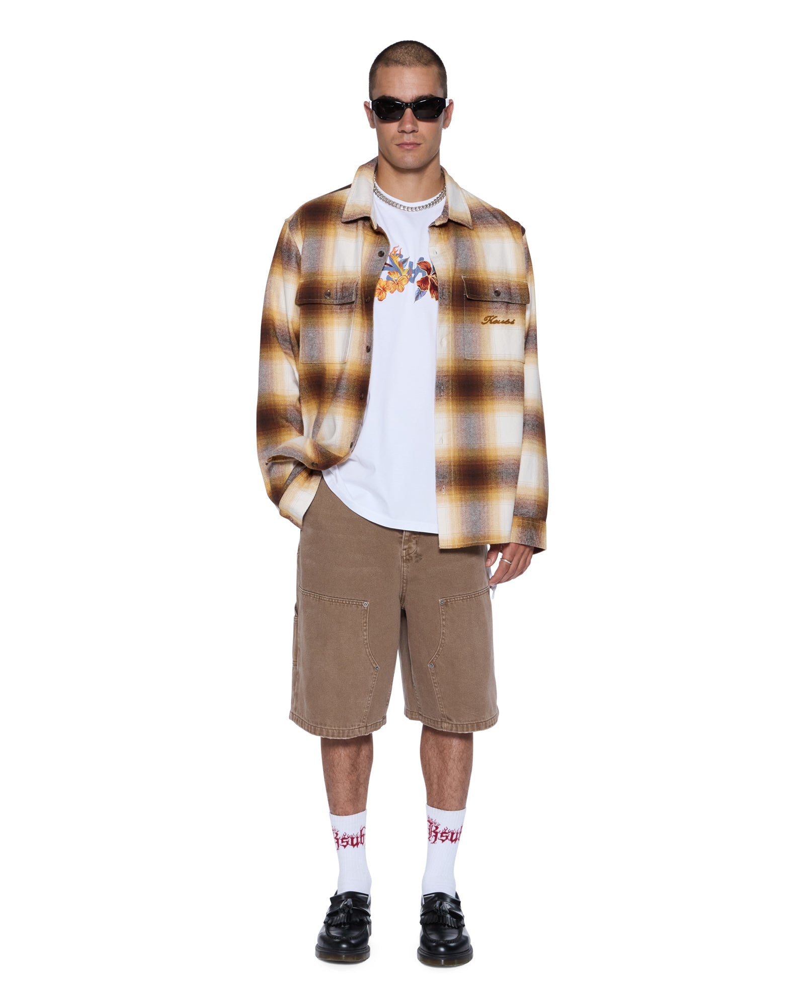 MENS  ROMEO BIGGIE SS TEE TRU WHITE OVERSIZED TEES