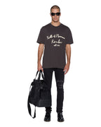 MENS SALUD BIGGIE SS TEE FADED BLACK TEES