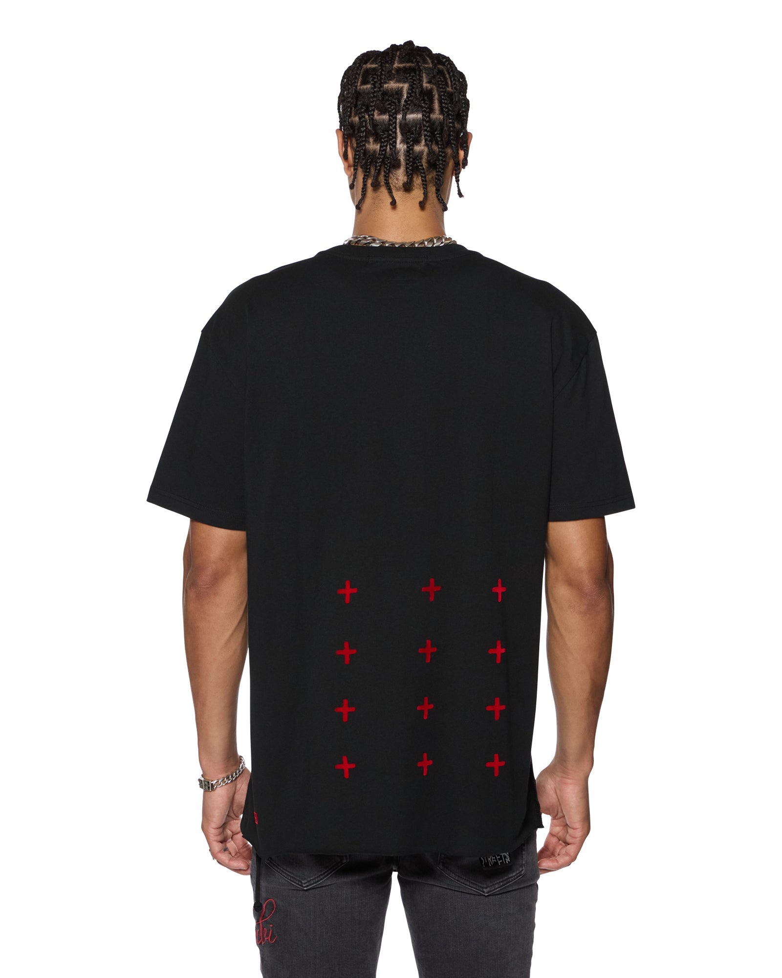SIN AGAIN BIGGIE SS TEE JET BLACK