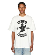 MENS BADDIES EKCESS VINTAGE WHITE TEES
