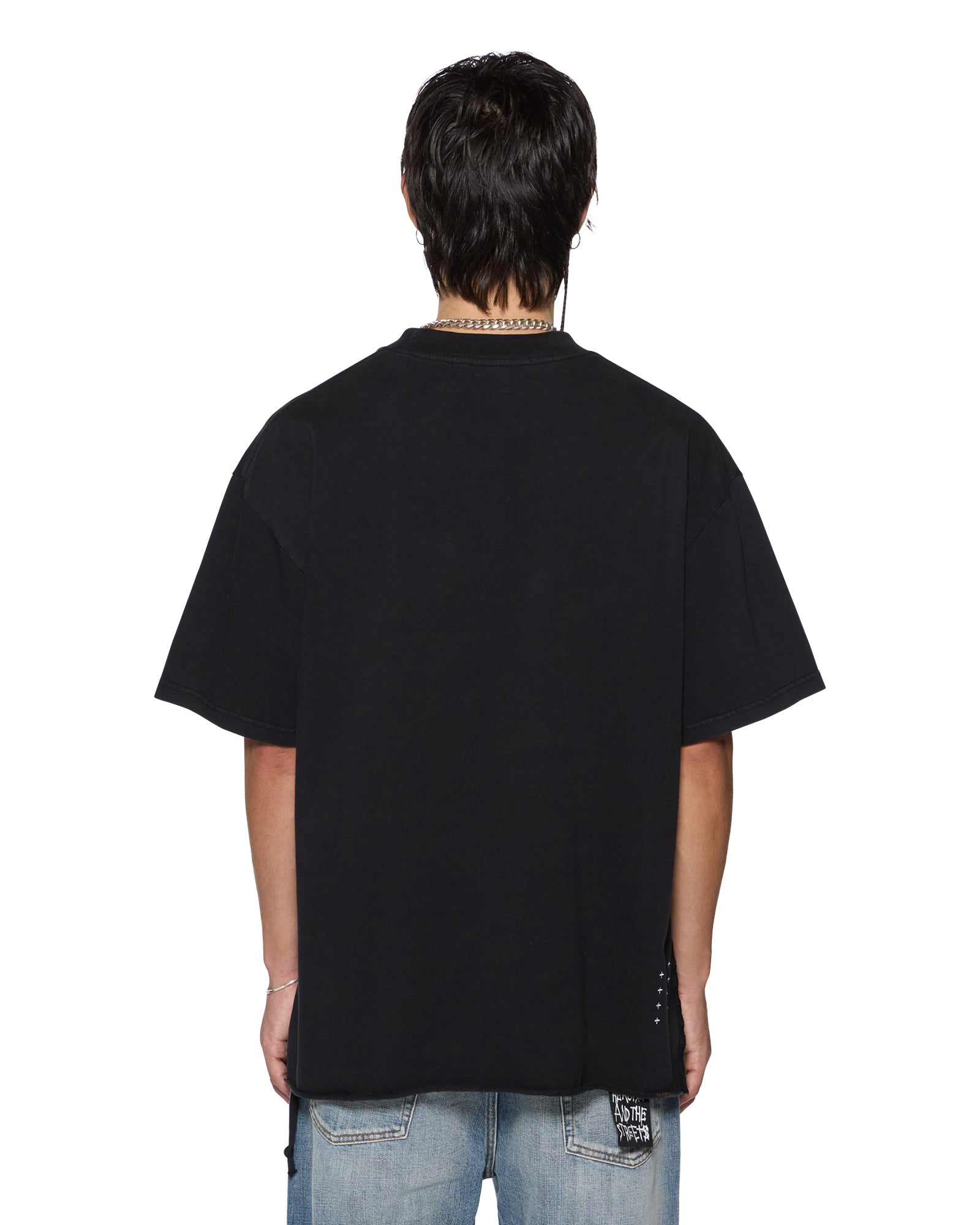 STAMP EKCESS POCKET SS TEE BLACK