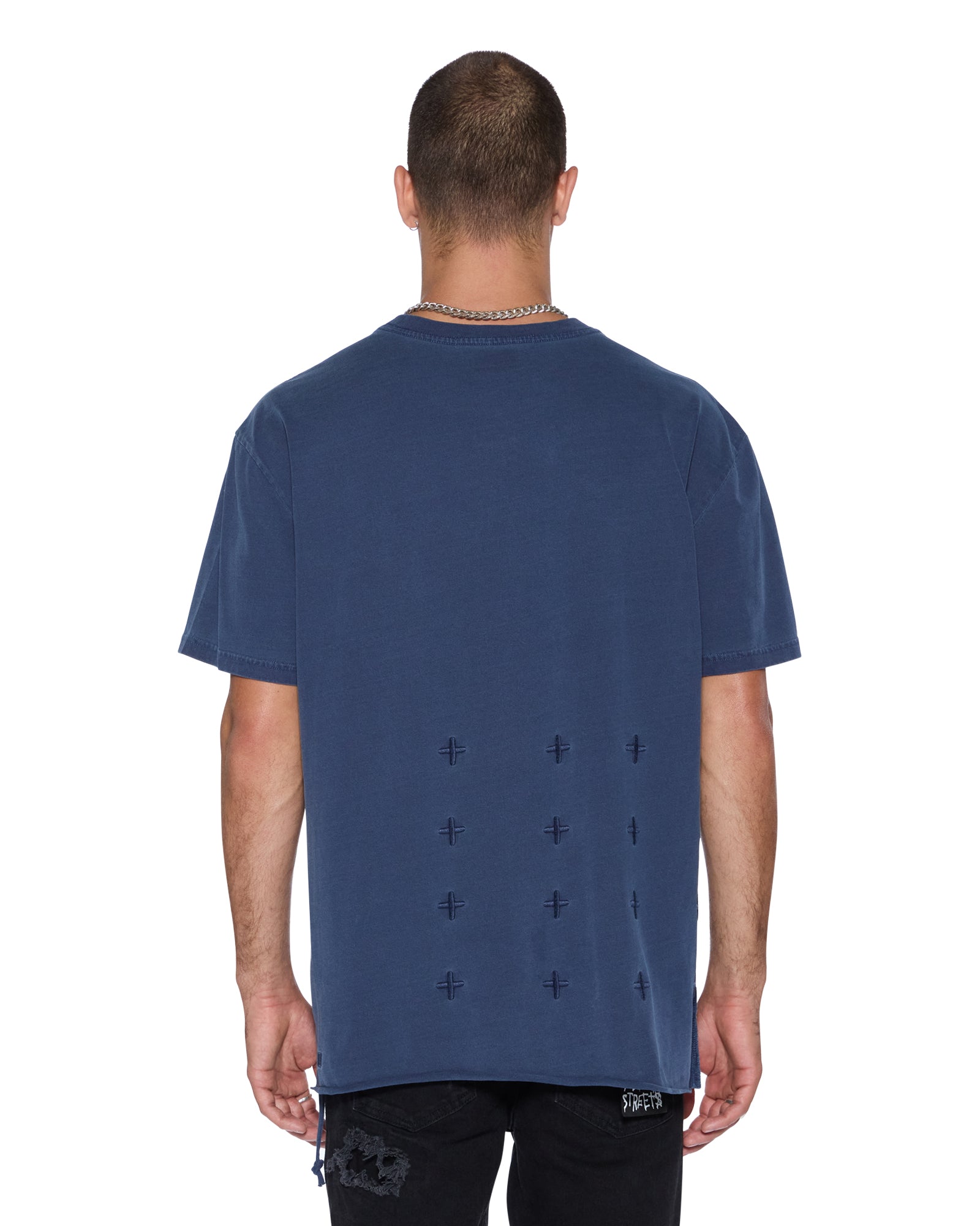 MENS STITCH UP BIGGIE SS TEE DEEP OVERSIZED TEES