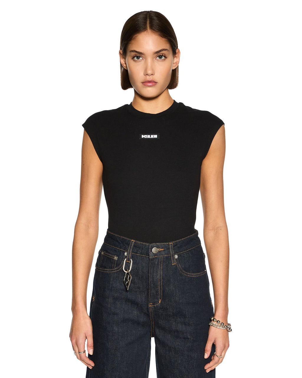 WOMENS STAPLE SS TEE BLACK TEES