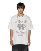 MENS THE SIGN EKCESS SS TEE ANTIQUE WHITE TEES