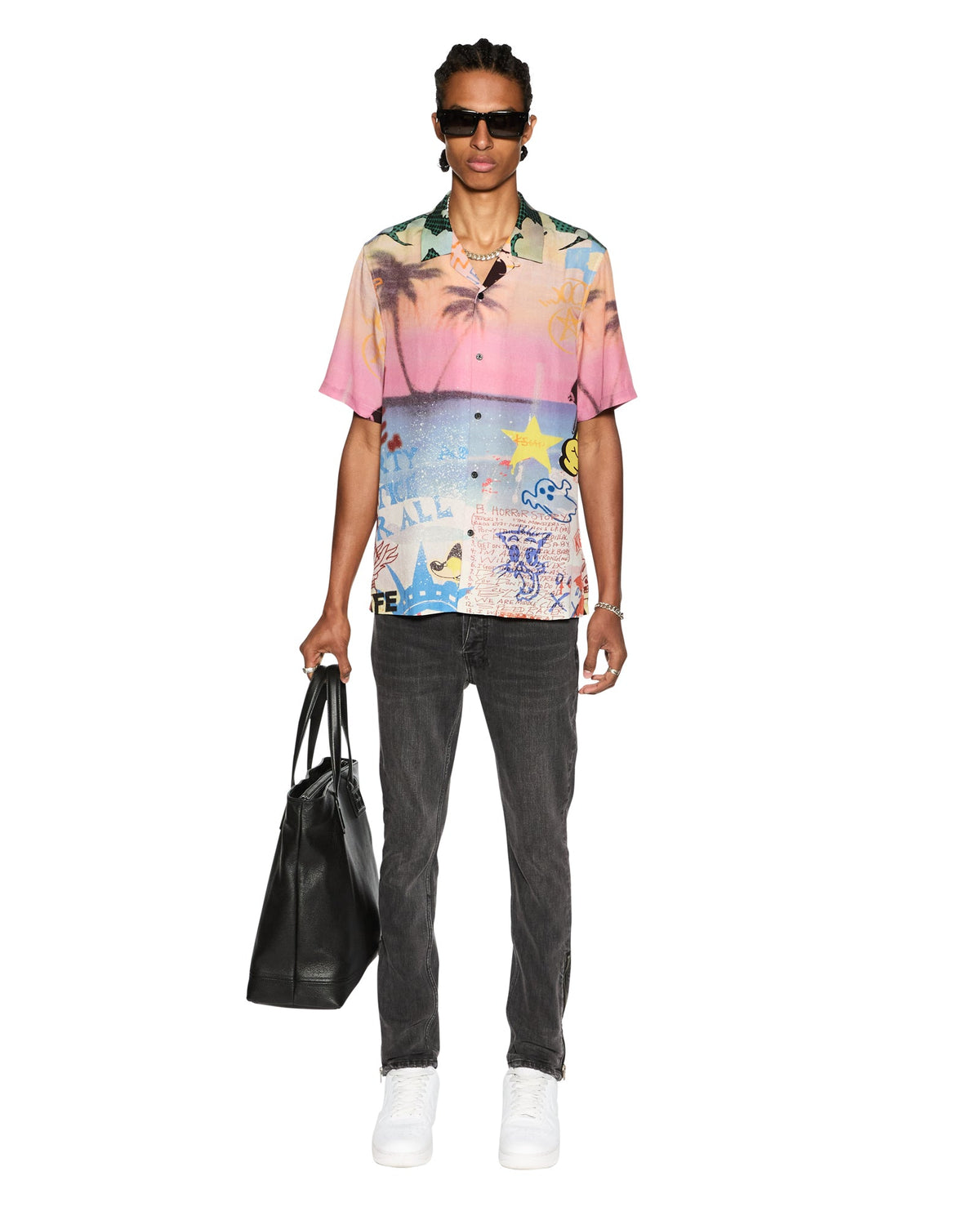 VANDALS RESORT SS SHIRT MULTI