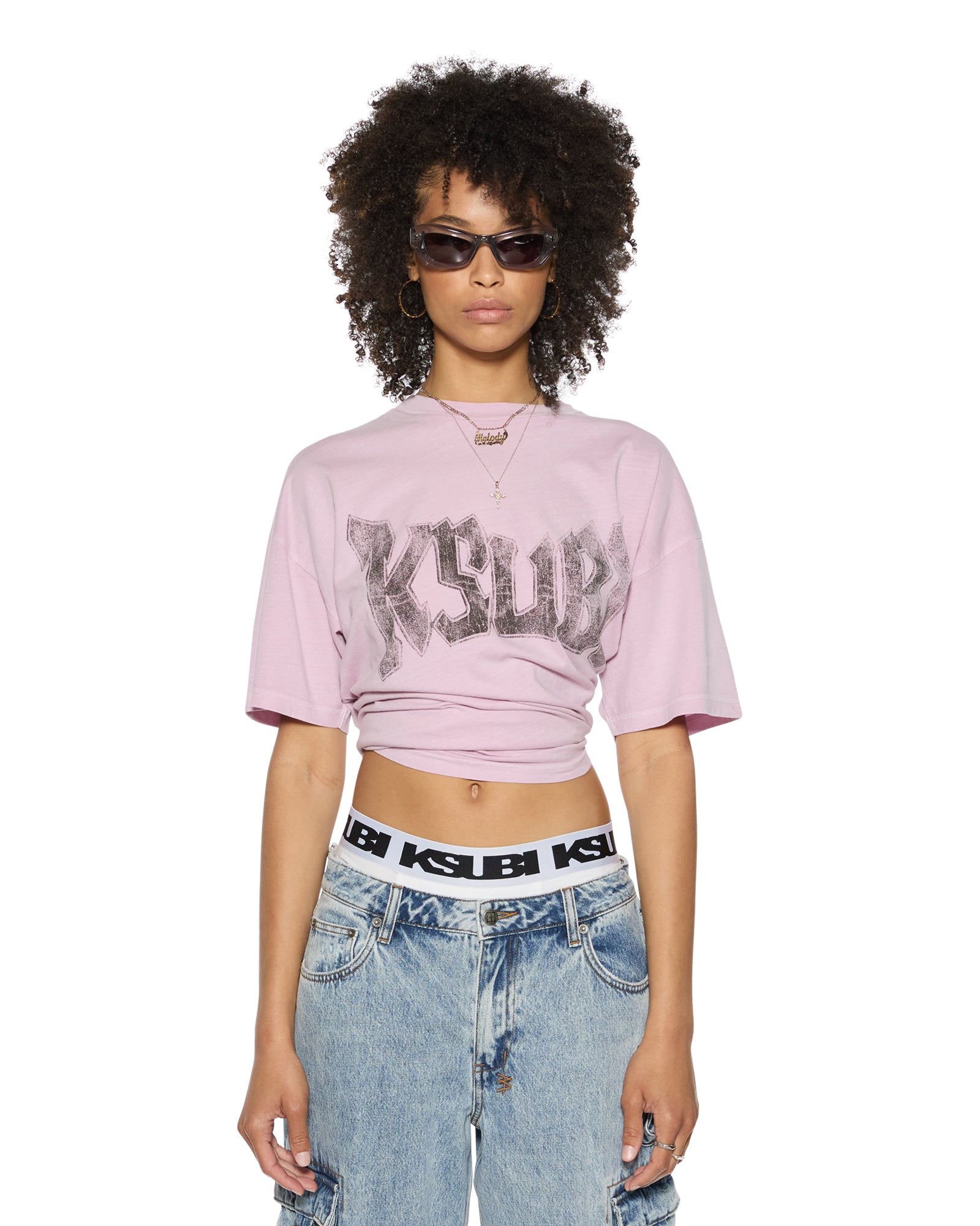 WORLD TOUR OH G SS TEE LILAC