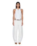WOMENS PHILLIPA BODYSUIT WHITE FASHION TOPS
