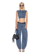 WOMENS BARREL JEAN CARPENTER MIRAGE DENIM JEANS