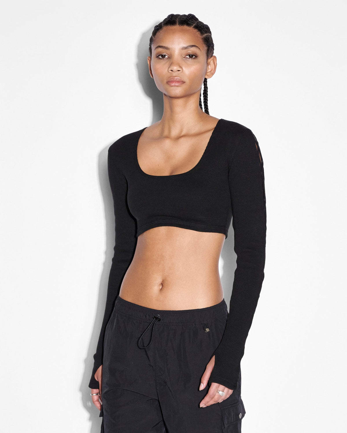 WOMENS FANTASY TOP BLACK FASHION TOPS