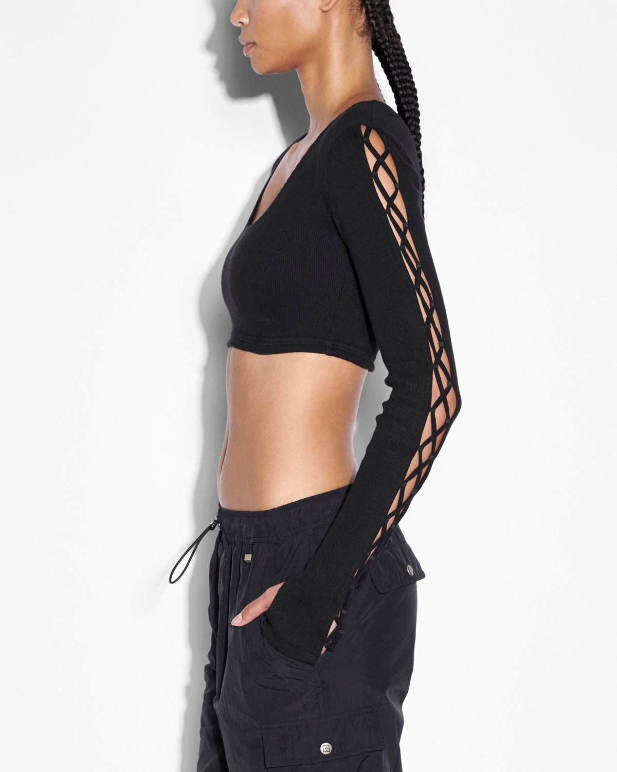 WOMENS FANTASY TOP BLACK FASHION TOPS