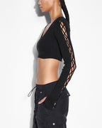 WOMENS FANTASY TOP BLACK FASHION TOPS